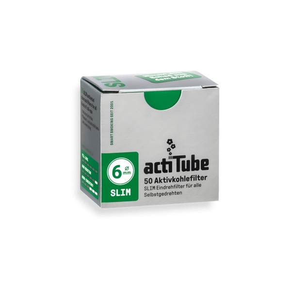 ����� ��� | ACTITUBE SLIM CHARCOAL FILTER 6 �"�