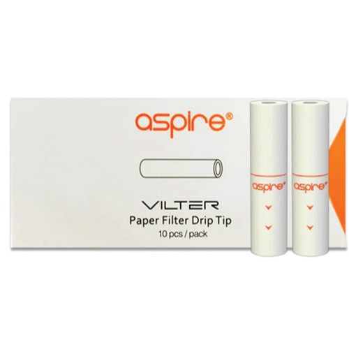Aspire Vilter /  Vilter S Paper drip tips (10pcs)