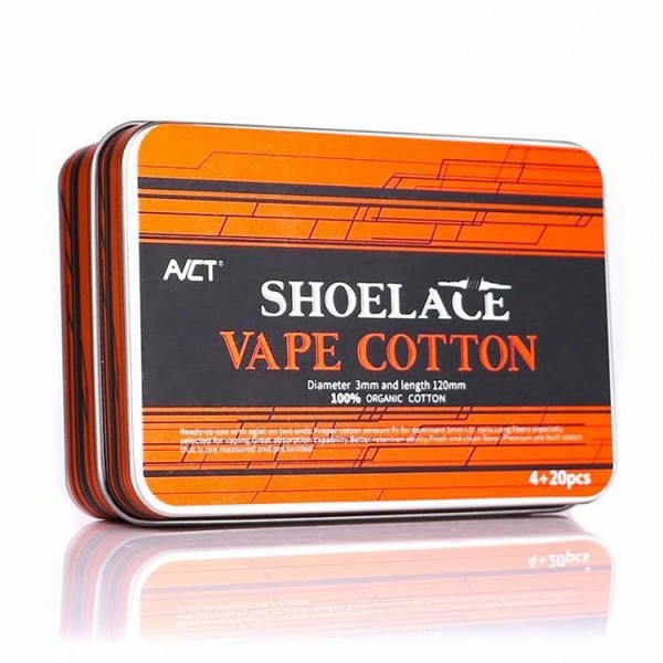 AVCT Shoelace vape cotton - 24pcs