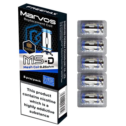 FreeMax Marvos MS-D Mesh Coils (5pcs)