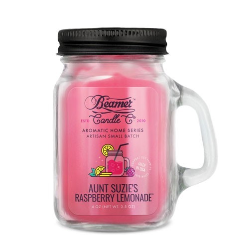 �� ���� ������� ��� | Beamer Candle -  Aunt Suzie's Raspberry Lemonade