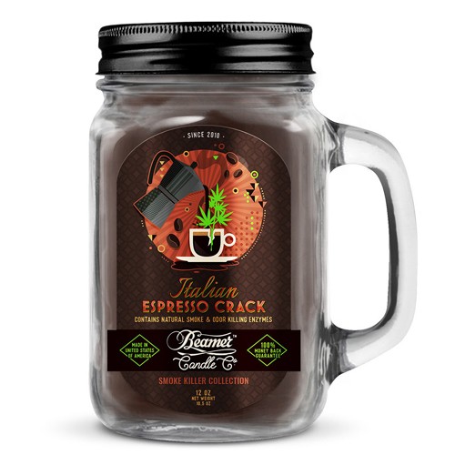 �� ���� ������ | Beamer Candle -  Espresso Crack