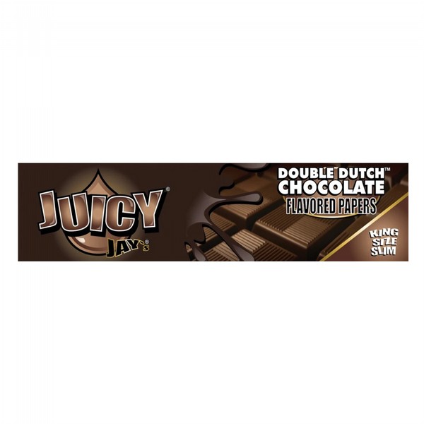 ���� ����� ������ Juicy Jays ���� | Juicy Jays King Size Slim Double Dutch Chocolate