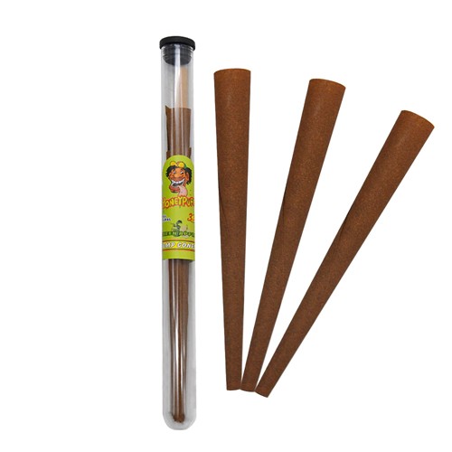 ������� ������� ��� ������ ���� ���� | HONEYPUFF Apple King Size Cigar Hemp Wrap Cones 3pcs