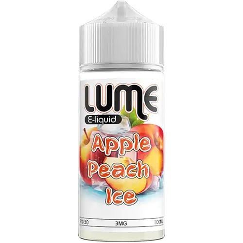 LUME - Apple Peach ICE 30ml in 100ml bottle (LONG FILL) 3mg