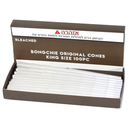 ���� ����� BONGCHIE ORIGINAL CONES KING SIZE 100pc
