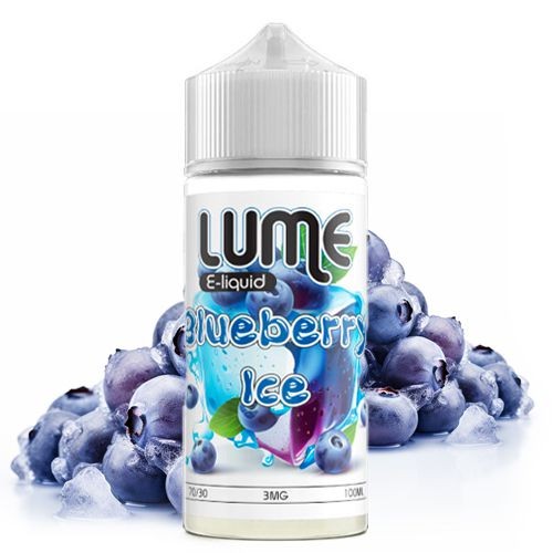 LUME - BLUEBERRY ICE 30ml in 100ml bottle (LONG FILL) 3mg