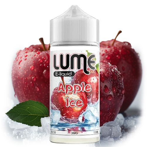 LUME - Apple ICE 30ml in 100ml bottle (LONG FILL) 3mg