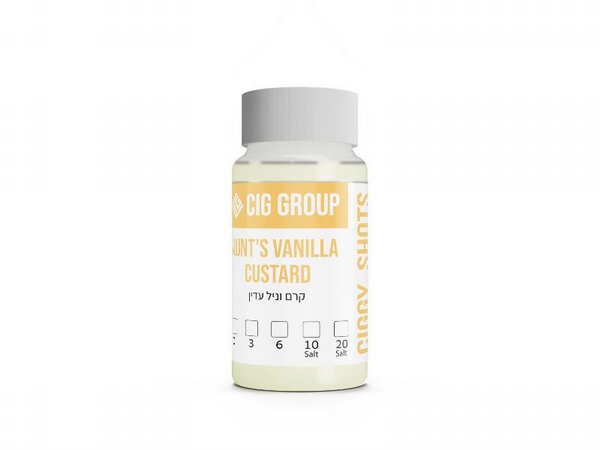 20ML Ciggy Flavor Shots [Aunt's Vanilla Custard]