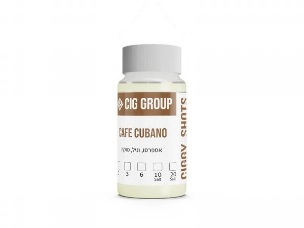 20ML Ciggy Flavor Shots [Cafe Cubano]
