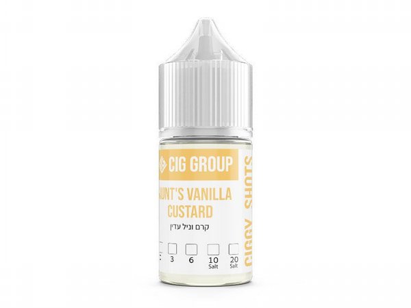 30ML Ciggy Flavor Shots [Aunt's Vanilla Custard]