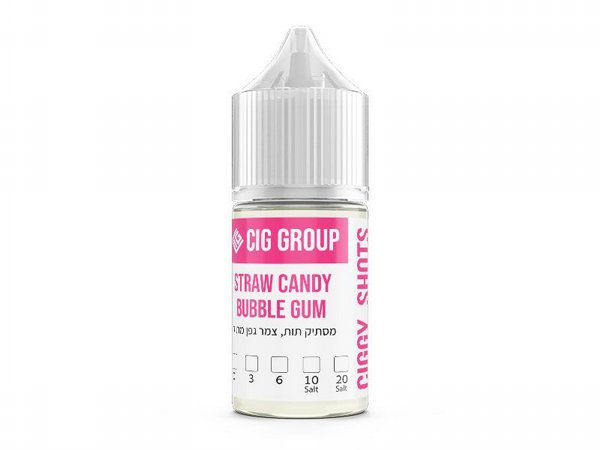 30ML Ciggy Flavor Shots [Straw Candy Bubblegum]