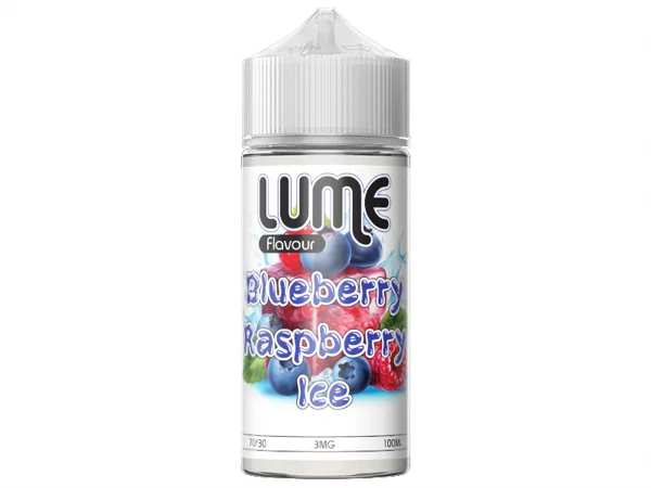 30ml Lume Flavors in 100ml Bottle (Long Fill) 3mg [Lume Blueberry Raspberry Ice]