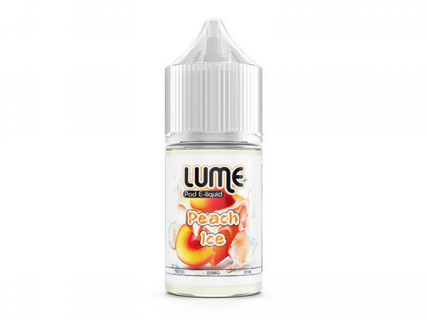 15ml Lume Flavors in 30ml Bottle (Long Fill) SaltNic 20mg [Lume Peach Ice]