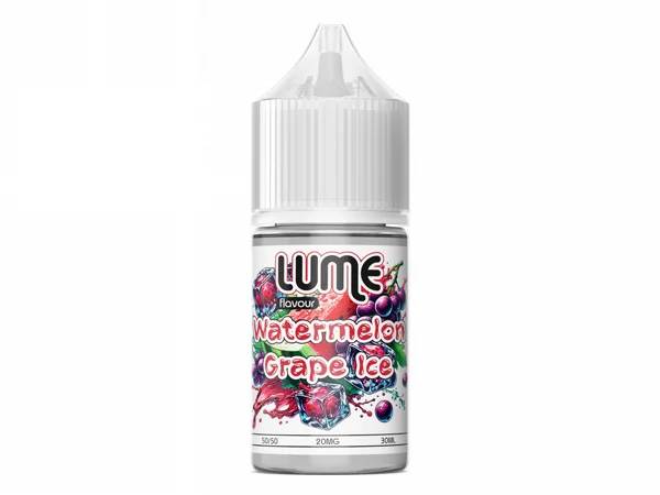 15ml Lume Flavors in 30ml Bottle (Long Fill) SaltNic 20mg [Watermelon Grape]