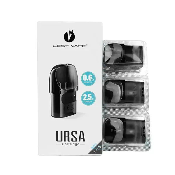 Lost Vape Ursa Baby Pro Replacement Pods With Coil 3pcs