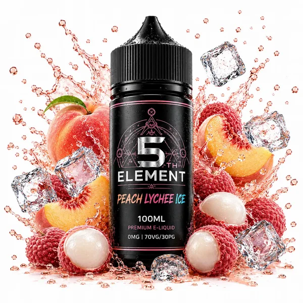 5th Element - Peach Lychee Ice 100ml