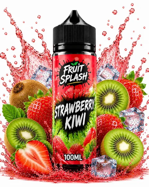 Fruit Splash - Strawberry Kiwi 100ml