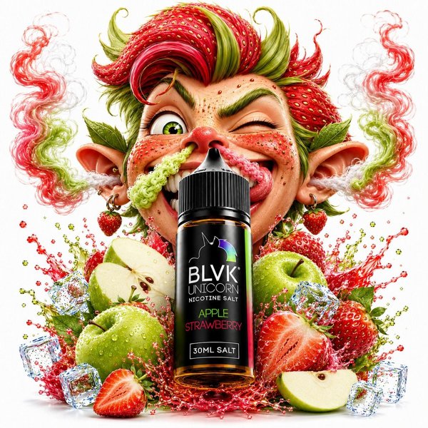 BLVK - Apple Strawberry 30ml salt