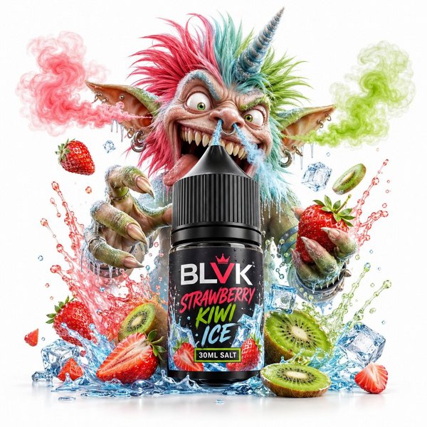 BLVK - Strawberry Kiwi Ice 30ml salt