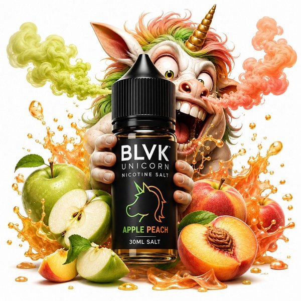 BLVK - Apple peach 30ml salt