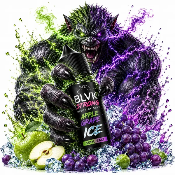 BLVK strong - Apple Grape Ice 30ml salt