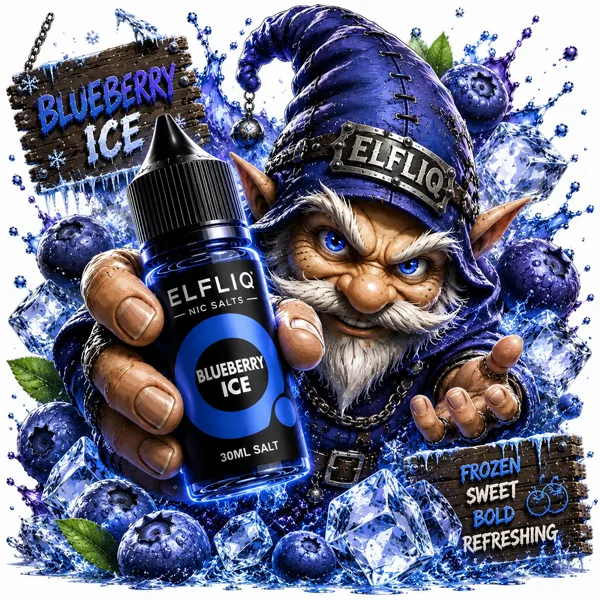 ELFLIQ - Bluberry Ice 30ml salt