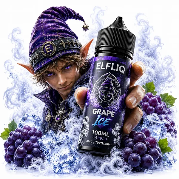 ELFLIQ - Grape Ice 100ml